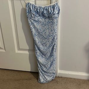 princess polly blue floral dress